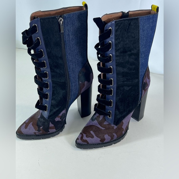 I AM JENNIFER LE Major Mid Calf Boots Size:8/8.5 39(IT) EUC Worn Once - NO BOX - Picture 5 of 16